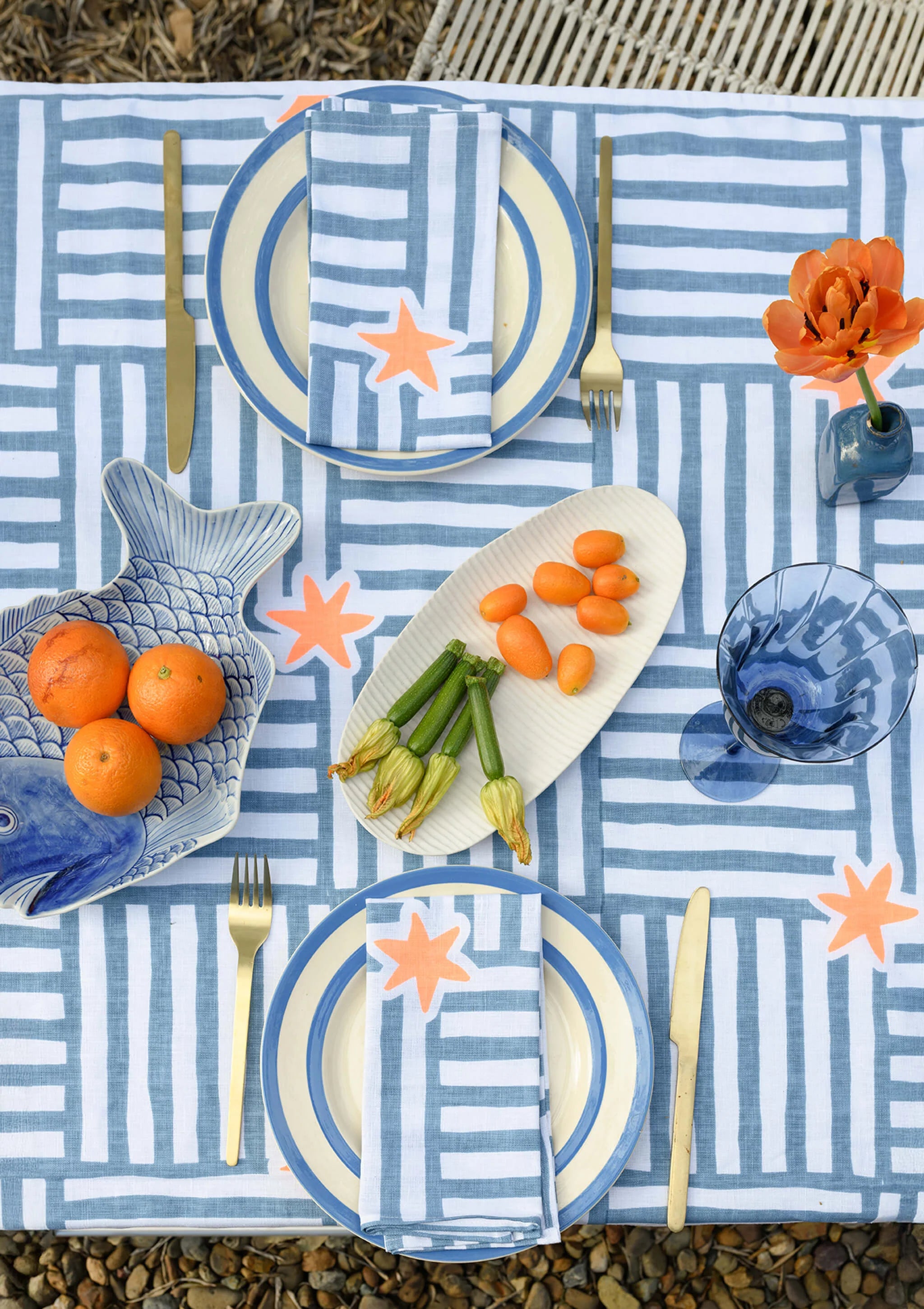 Napkins (set of 4) Capri - Aquadoor