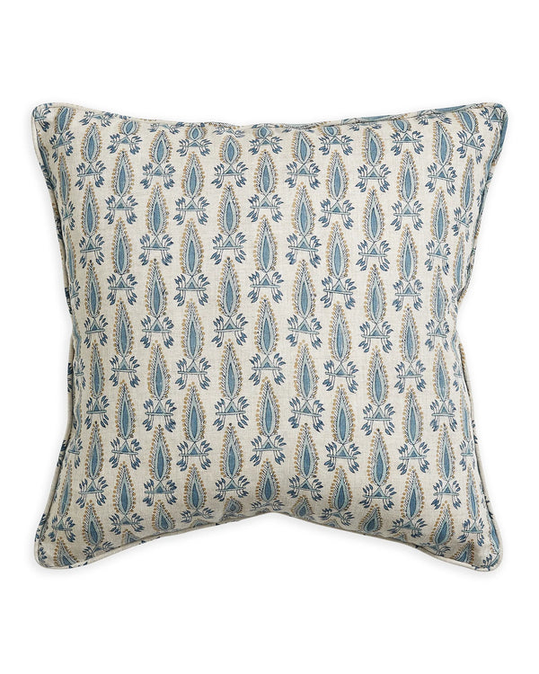 Tashir Fresh Azure Linen Cushion 50x50cm