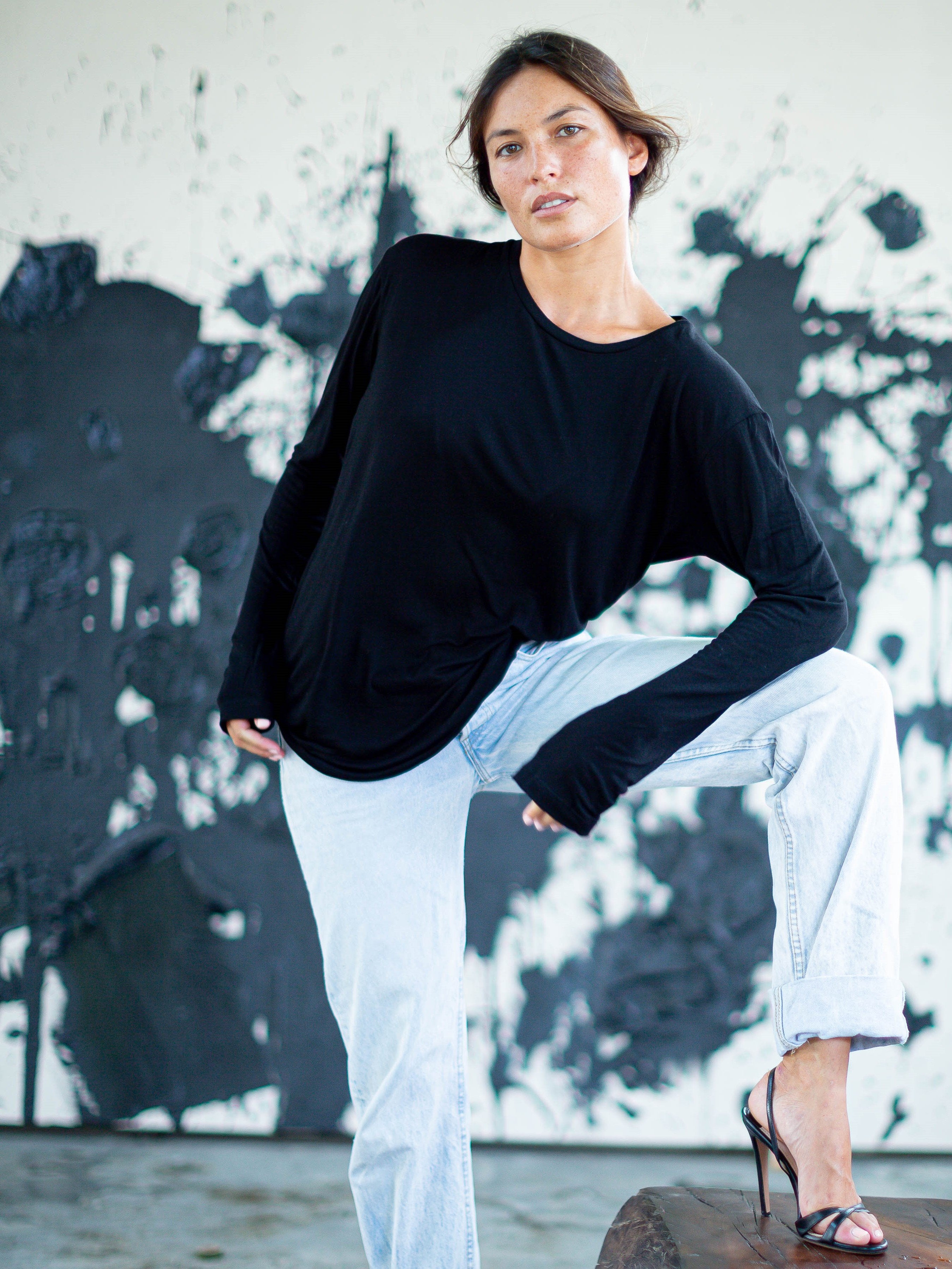 Long Sleeve Round Neck Tee