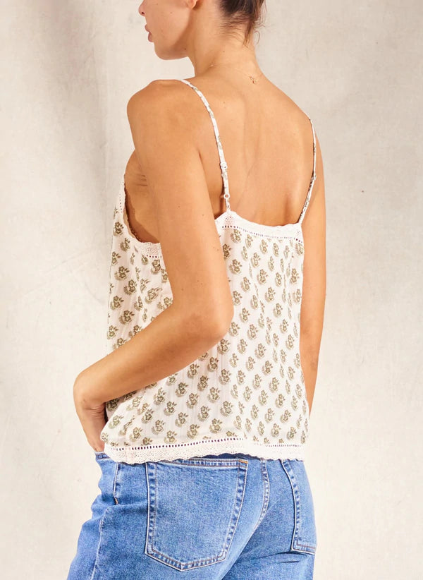 Bessie Camisole Khaki - Mabe
