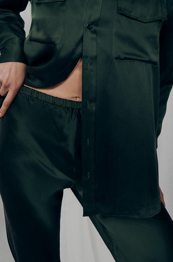 Bias Cut Pants Cedar