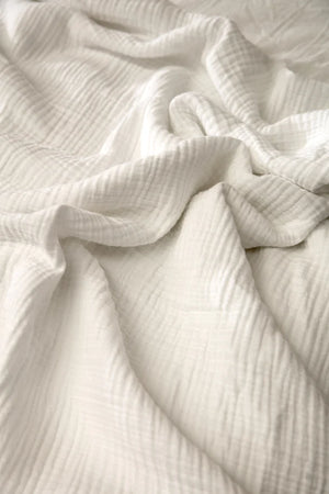 Enes Bed Cover White