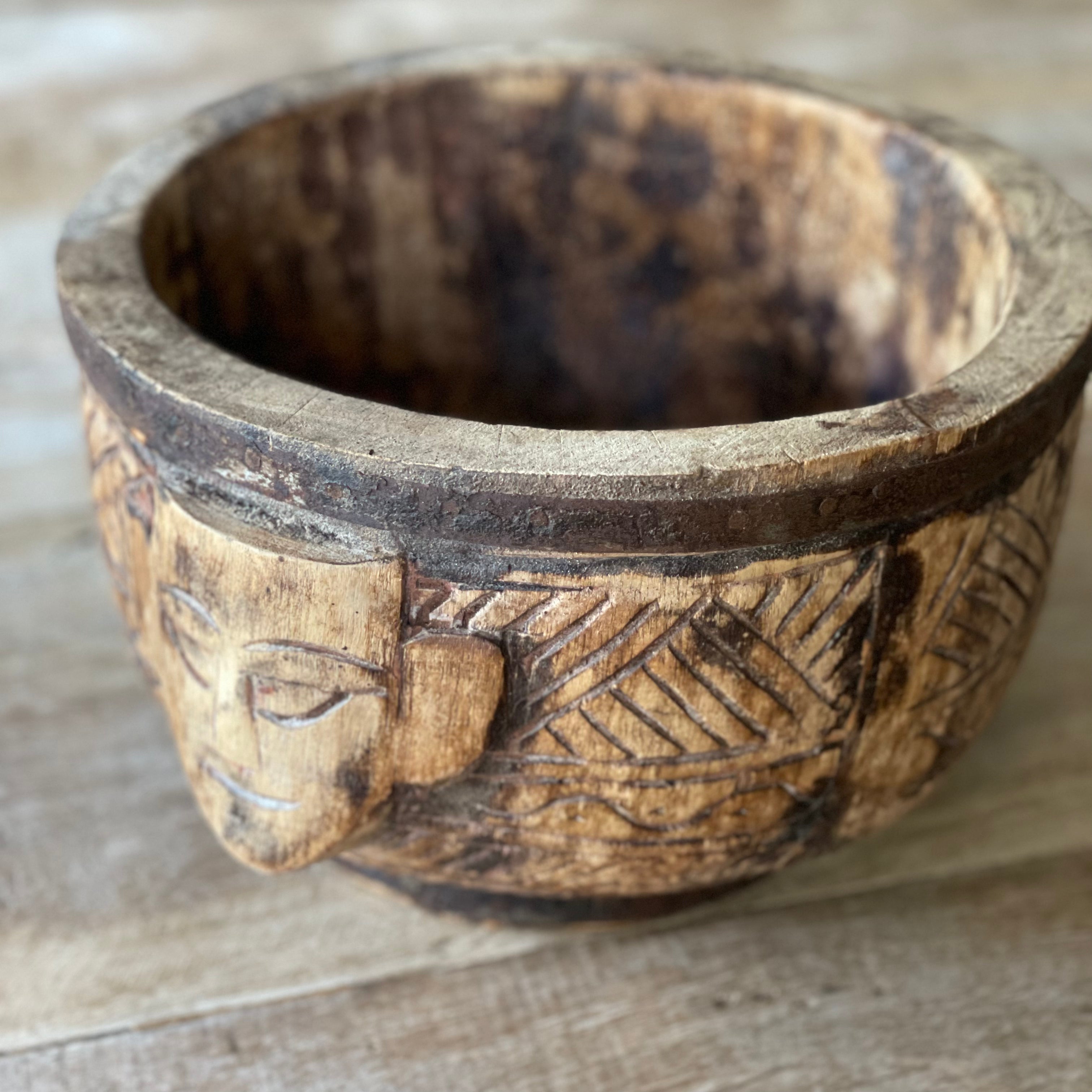 Teakwood Face Mask Pots