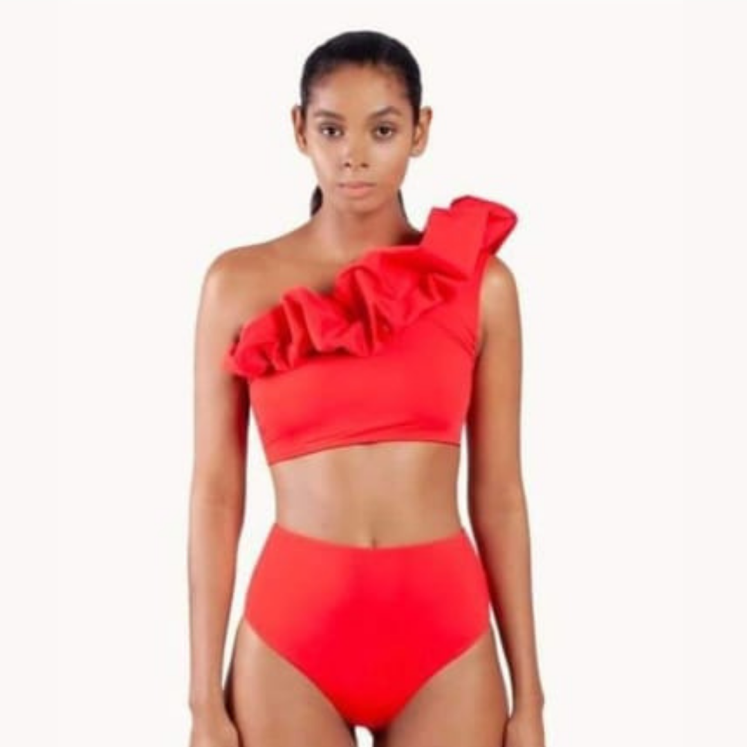 Maygel Coronel Red Two Piece