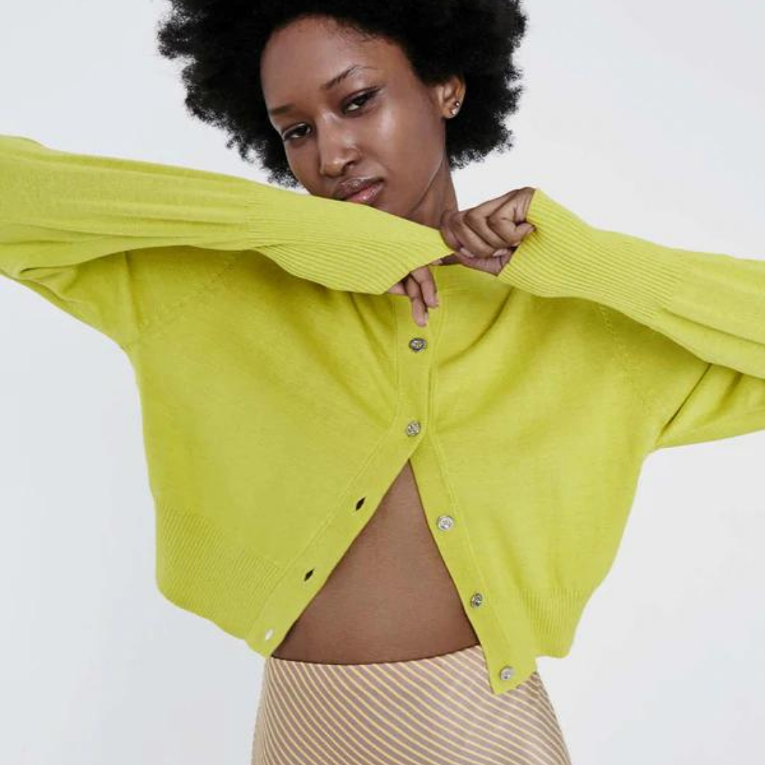 Cropped Cardigan Yarrow