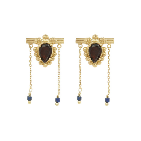 Venus Charm Earrings 18K Gold Plated - Cleopatra's Bling