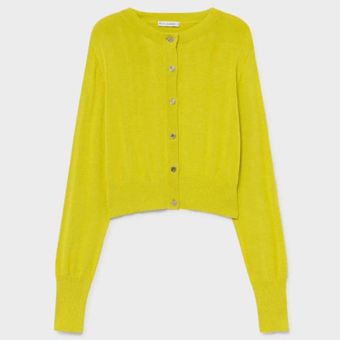 Silk Laundry Yarrow Cropped Cardigan