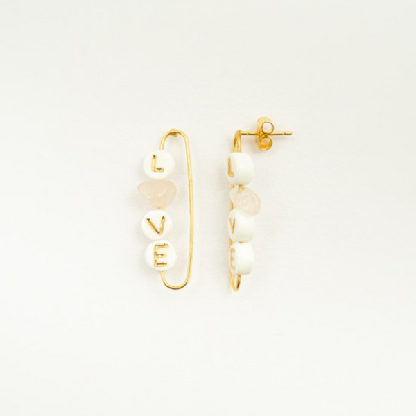 LOVE Earrings Des Mots D'Amour - Nach