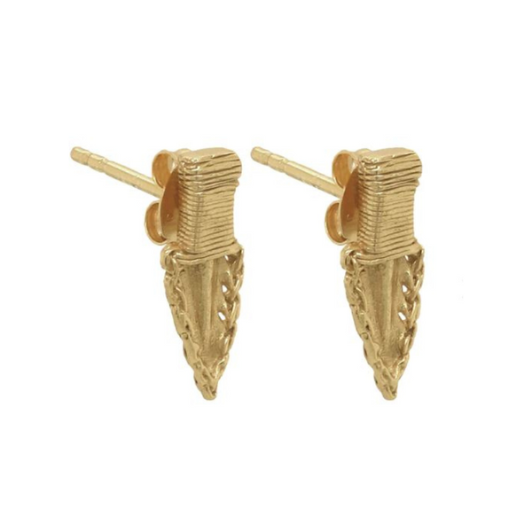 Procris Earrings 18K Gold Plated - Cleopatra's Bling