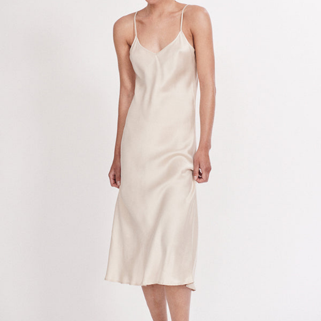 90s Slip Dress Hazelnut