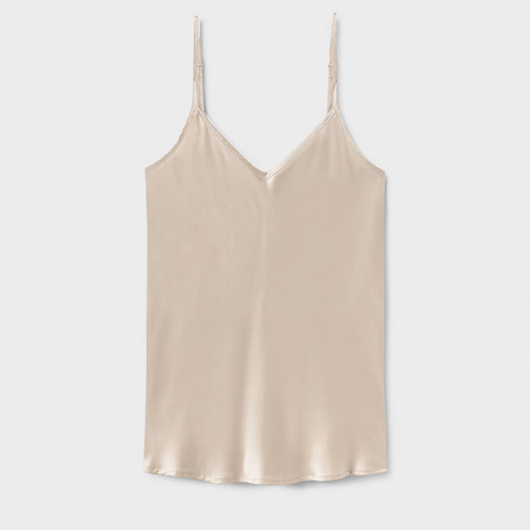 Silk Laundry Hazelnut Bias Cut