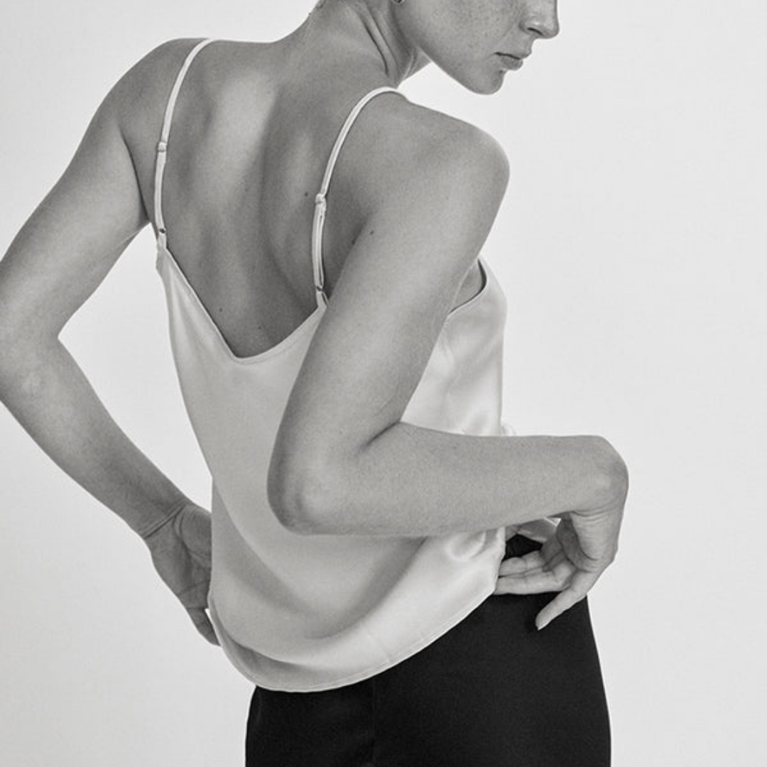 Bias Cut Cami Hazelnut