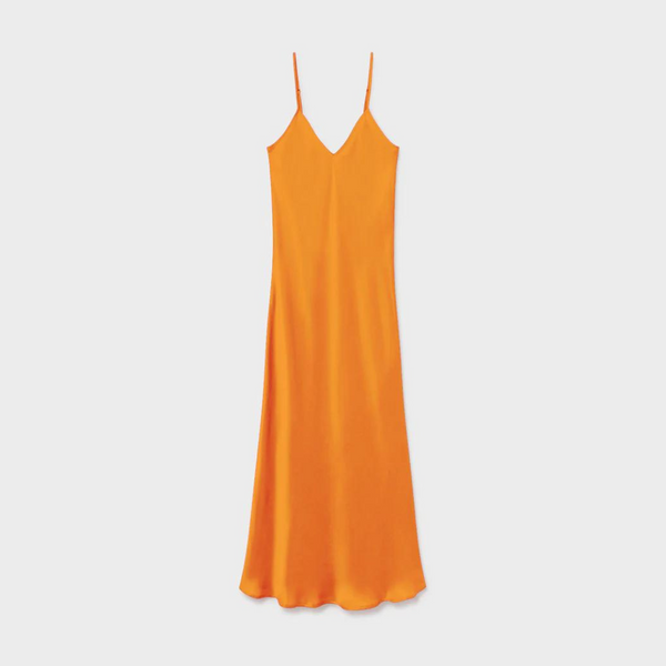 Silk Laundry Fire Lily 90s Slip Dress