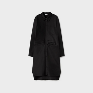 Silk Laundry Black Nien Dress
