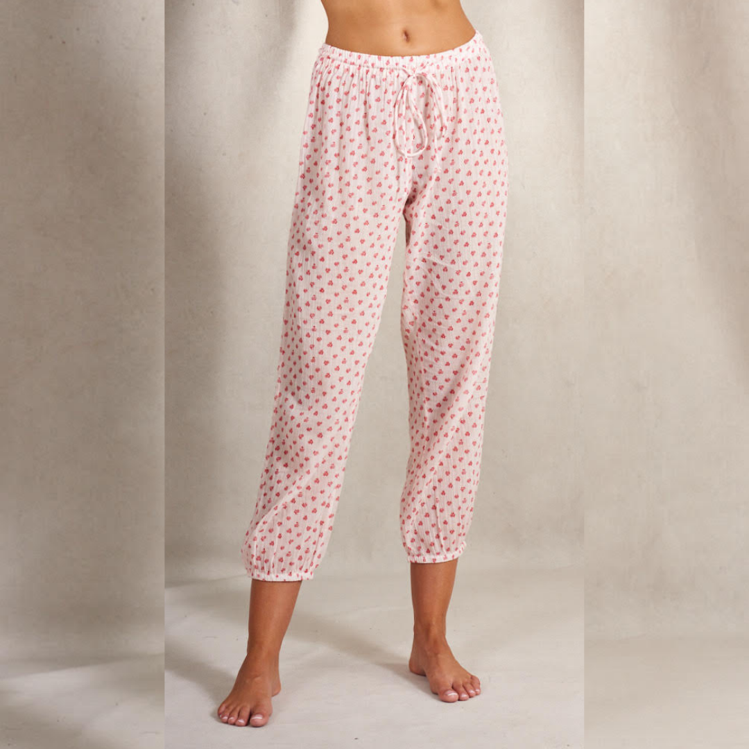 Mabe Ecru/Red Anouk Bottoms