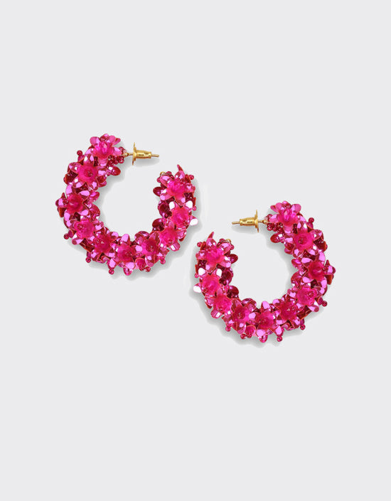 Flower Hoops Small