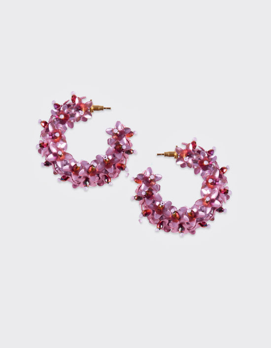 Flower Hoops Small