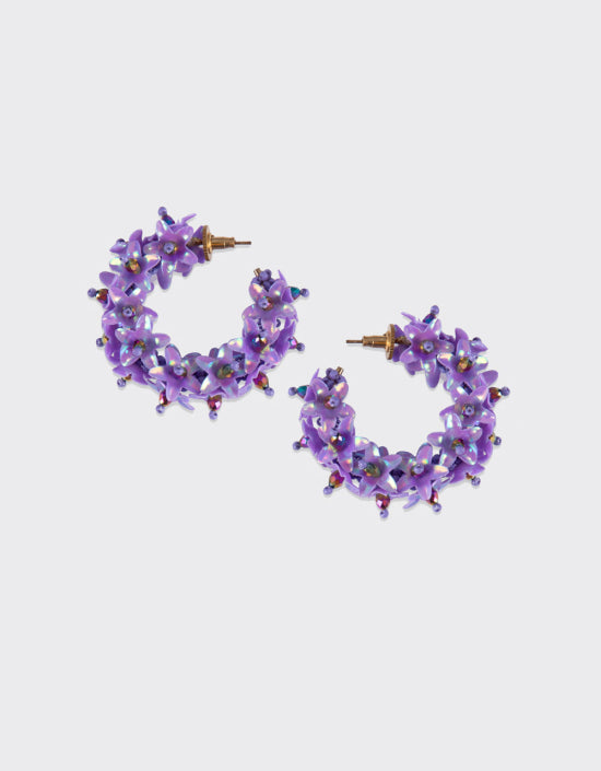 Flower Hoops Small