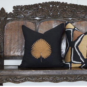 Kava Bronze Palm - Black/ Gold
