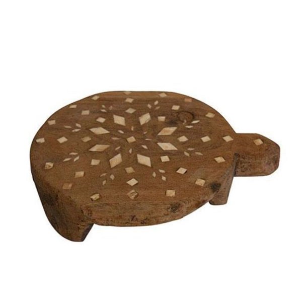 Round Bone Timber Display Board