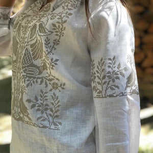 Tree of Life Embroidered Shirt - Bravo Collection
