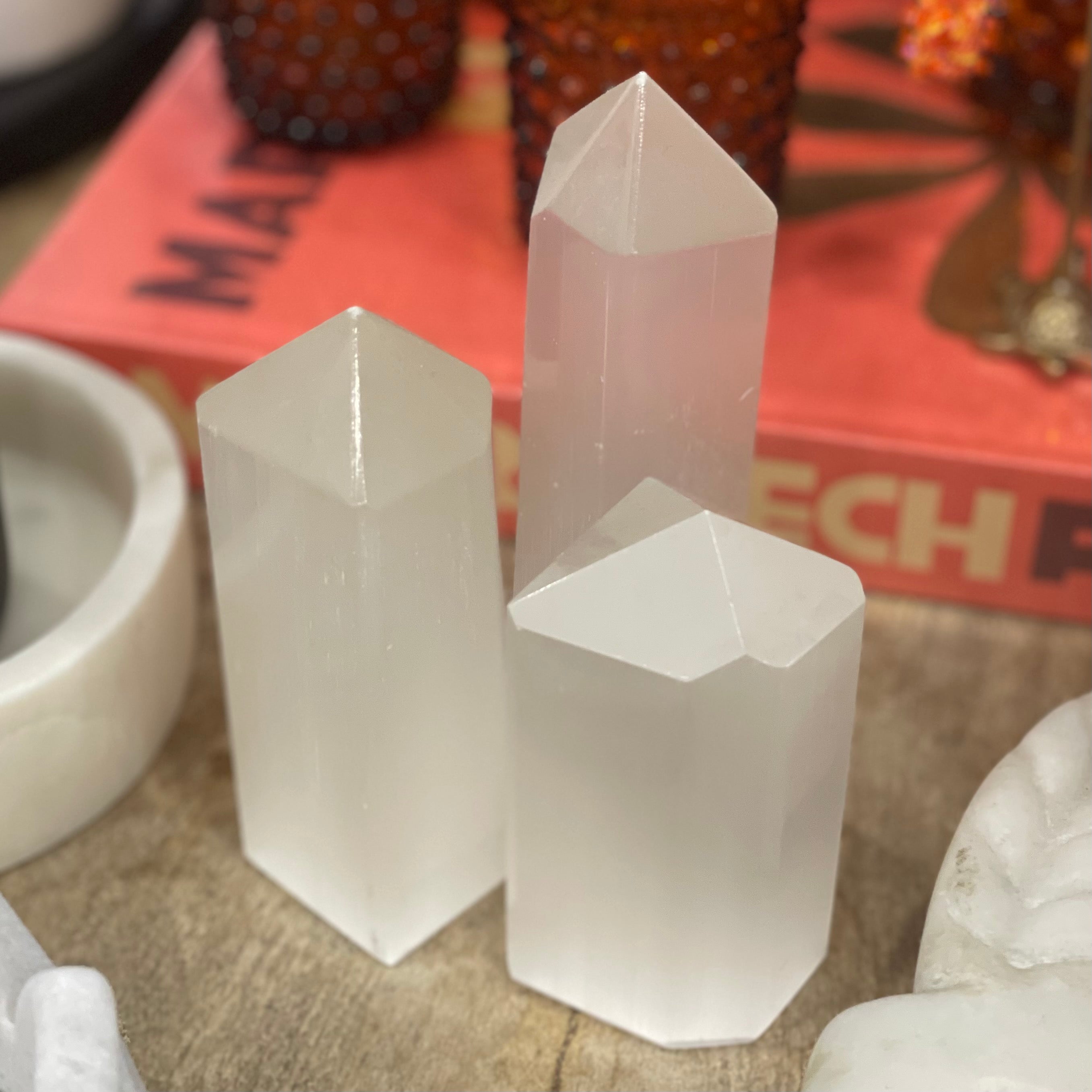 Selenite Energy Stick