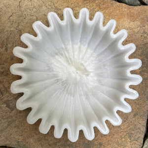 Ruffle Deep Bowl - Polished