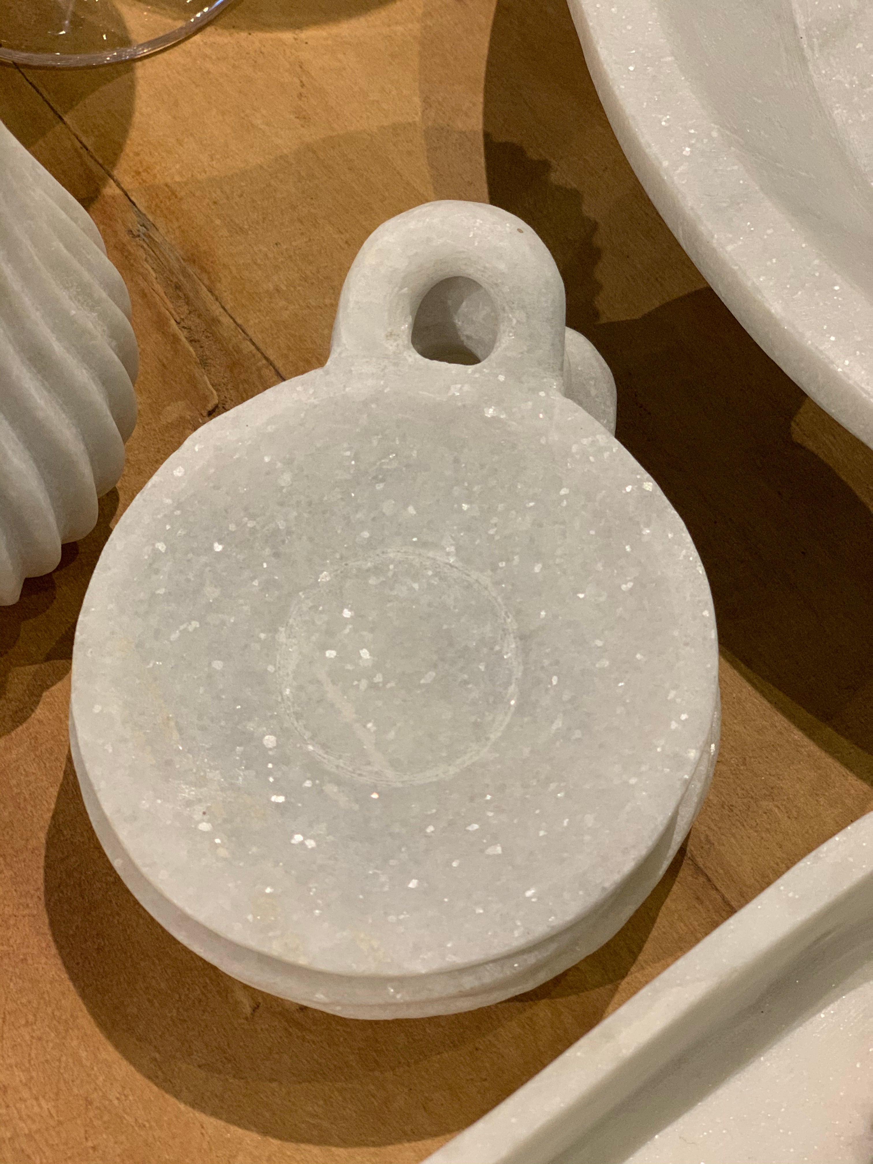Marble Plate with handle