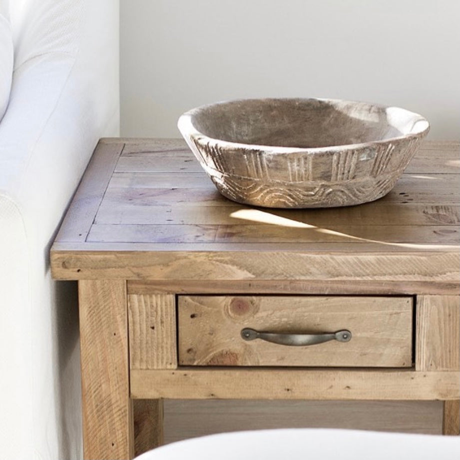 Bowl Carved Wood